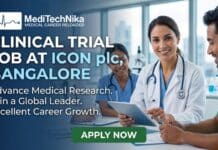 Exciting Clinical Trial Job at ICON plc, Bangalore | Medical Professionals Apply Now! Clinical Trial Job at ICON plc in Bangalore. Medical Professionals Apply for the Clinical Trial Manager at ICON plc Careers.