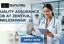Quality Assurance Job at Zentiva, Ankleshwar | Graduate in Medicine Apply Now! Quality Assurance Job at Zentiva, Ankleshwar. Medicine Candidates Apply for this Quality Assurance Specialist Job.