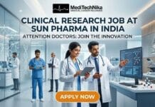 Openings for Clinical Research Job at Sun Pharma in India | Medical Professionals Apply Now! Clinical Research Job at Sun Pharma, India. Medical Candidates Apply for this Job at Sun Pharma Careers. Apply for the Job in Gurgaon, Mumbai
