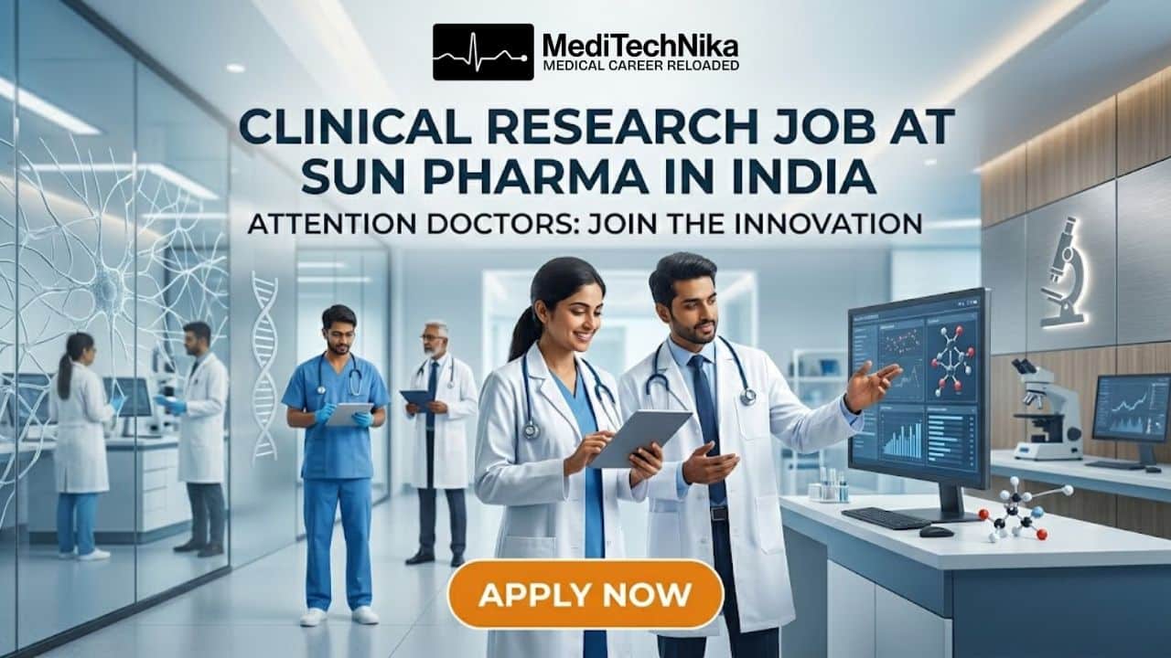 Openings for Clinical Research Job at Sun Pharma in India | Medical Professionals Apply Now! Clinical Research Job at Sun Pharma, India. Medical Candidates Apply for this Job at Sun Pharma Careers. Apply for the Job in Gurgaon, Mumbai