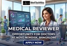 Openings for Medical Reviewer Job at Novo Nordisk, Bangalore | Work in International Clinical Drug Development Projects! Medical Reviewer Job at Novo Nordisk in Bangalore. MBBS, MD Candidates Apply for the Medical Reviewer Job at Novo Nordisk Careers.