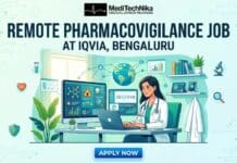 Remote Pharmacovigilance Job at IQVIA, Bengaluru | Medical Candidates Are Welcome! Remote Pharmacovigilance Job at IQVIA in Bengaluru. Medical Professionals Apply for the Job at IQVIA Careers.