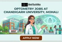 Impactful Optometry Jobs at Chandigarh University | Faculty Recruitment 2026! Optometry Jobs at Chandigarh University in Mohali. Apply for the Faculty Recruitment 2026 at Chandigarh University.