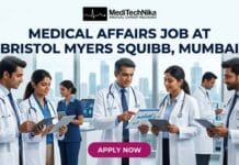 Exciting Medical Affairs Job at Bristol Myers Squibb, Mumbai | Doctors Shouldn’t Miss it! Medical Affairs Job at Bristol Myers Squibb in Mumbai. Medical Professionals Apply for the Disease Area Specialist Job.
