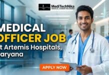 Impactful Medical Officer Job at Artemis Hospitals | Work in Patient Care and Clinical Services! Medical Officer Job at Artemis Hospitals in Haryana. MBBS Candidates Apply for this Job Position at Artemis Hospitals.