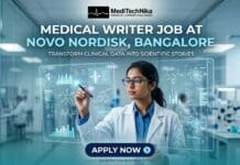 Latest Medical Writer Job at Novo Nordisk, Bangalore | Contribute to life-changing Healthcare Solutions! Medical Writer Job at Novo Nordisk in Bangalore. Medical Professionals Apply for this Job at Novo Nordisk Careers.