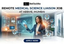 Remote Medical Science Liaison Job at AbbVie, Mumbai | Apply Now! Medical Science Liaison Job at AbbVie in Mumbai. Medical Professionals Apply for the Medical Affairs Job at AbbVie Careers.
