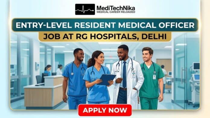 Resident Medical Officer Job at RG Hospitals in Delhi. MBBS Freshers Apply for this Job Position at RG Hospitals.