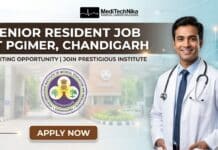 Walk-in Interview for Senior Resident Job at PGIMER, Chandigarh | Anatomy Department Vacancy Senior Resident Job at PGIMER in Chandigarh. MD in Human Anatomy Candidates Apply for the PGIMER Recruitment.