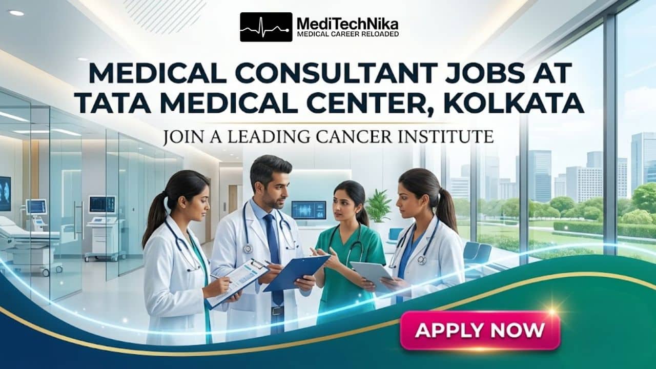 Exciting Medical Consultant Jobs at Tata Medical Center, Kolkata | Grab this Opportunity Now! Medical Consultant Jobs at Tata Medical Center in Kolkata. Medical Professionals Apply for the Jobs at TMC.