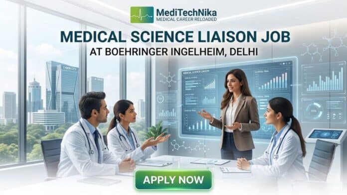 Medical Science Liaison Job at Boehringer Ingelheim in Delhi. Medical Professionals can apply for this Job Position.