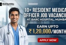 ₹ 1,20,000/Month for Resident Medical Officer Jobs at BARC Hospital, Mumbai | 10+ Vacancies Available! Resident Medical Officer Jobs at BARC Hospital in Mumbai. Medical Professionals Apply for this Recruitment. 10+ Vacancies Available.