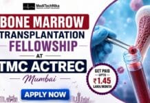 ₹1.45 Lakh/Month for Bone Marrow Transplantation Fellowship at TMC ACTREC | Medical Professionals Apply! Medical Fellowship at TMC ACTREC in Mumbai. Medical Professionals Apply for this Bone Marrow Transplantation Fellowship.