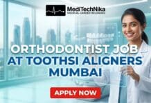 Orthodontist Job at Toothsi Aligners in Mumbai | MDS Candidates Apply Now! Orthodontist Job at Toothsi Aligners in Mumbai. MDS Candidates Apply for the Job at Toothsi Aligners in Mumbai.