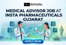 Medical Advisor Job at Intas Pharmaceuticals | MBBS/MD Pharmacology Candidates Apply Medical Advisor Job at Intas Pharmaceuticals in Gujarat. MBBS/MD Professionals Apply for the Medical Advisor Job.