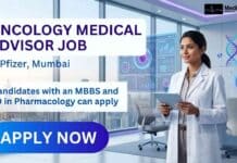 Oncology Medical Advisor Job at Pfizer, Mumbai | MBBS and MD professionals Apply Now ! Oncology Medical Advisor Job at Pfizer Careers in Mumbai for healthcare professionals