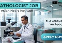 Pathologist Job at Asian Heart Institute | MD Freshers Apply Today! Pathologist Job at Asian Heart Institute Careers in Mumbai for MD Pathology graduates