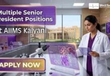 70+ Govt Senior Resident Job Vacancies at AIIMS Kalyani | Apply Today! Senior Resident Job at AIIMS Kalyani Recruitment for 75 Government Medical vacancies in West Bengal