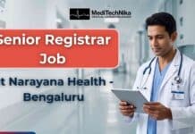 Exclusive Senior Registrar Job at Narayana Health – Bengaluru | Apply Now! Senior Registrar Job at Narayana Health Careers for MICU doctors in Bengaluru