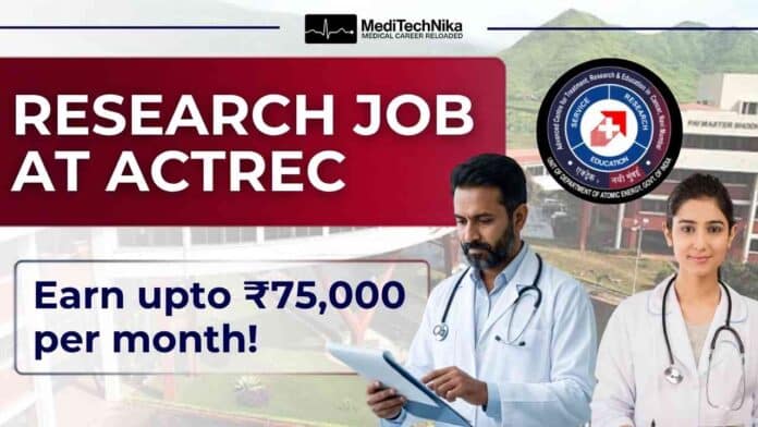 Research Job in Mumbai with salary of ₹75,000 per month