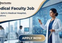 Medical Faculty Job at St. John’s Hospital | Opportunity in Bengaluru! Medical Faculty Job through St. John's Hospital Recruitment. Explore Pain & Palliative Care Jobs in Bengaluru.