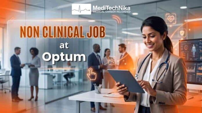 Non Clinical Job at Optum | MBBS Jobs | Jobs in Chennai