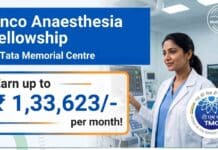 ₹1,33,623/Month for Medical Fellowship at Tata Memorial Centre | MD & DNB Professionals are Welcome! Onco Anaesthesia Fellowship at Tata Memorial Centre | Medical Fellowships in India