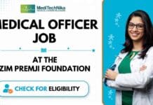 MBBS Doctors Wanted for Medical Officer Job at Azim Premji Foundation | Apply Now! Medical Officer Job at Azim Premji Foundation | Medical Jobs in India