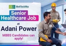 Adani Power Hiring Senior Healthcare Professionals | MBBS Professionals | Apply Now! Adani Power Hiring for Senior Healthcare Job