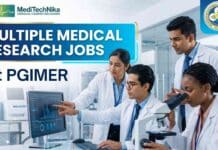 Ready to Move Beyond Clinical Practice? Multiple Medical Research Jobs at PGIMER! Medical Research Job at PGIMER under ICMR-funded Project Recruitment 2026