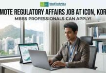 Remote Regulatory Affairs Job at ICON, Korea | MBBS Professionals are Welcome! Regulatory Affairs Job at ICON for Senior Study Start Up Associate in Remote, Seoul, South Korea