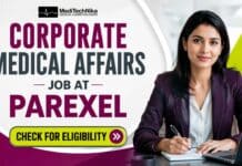 Corporate Medical Affairs Job at Parexel | Remote Job Opportunity! Corporate Medical Affairs Job at Parexel in India. Medical Professionals Apply for this Job at Parexel Careers.