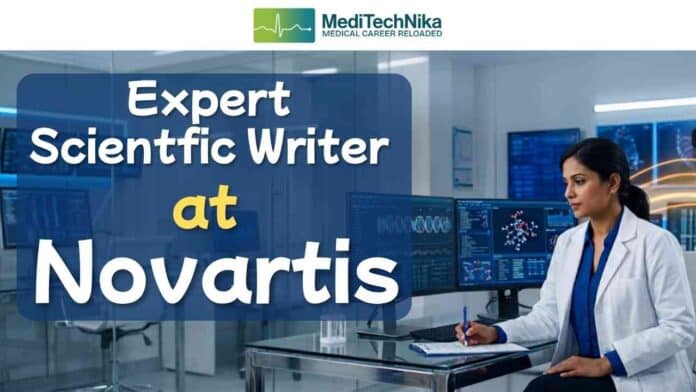 Expert Scientific Writer job opening at Novartis. Join Now!