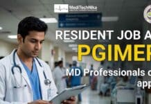 Resident Job at PGIMER Chandigarh | Walk-in Interview Interview for Senior Resident Position! Resident Job at PGIMER. Recruitment for MD Pathology graduates in India