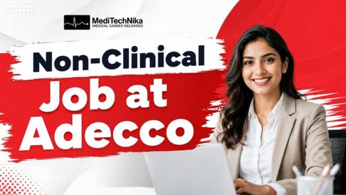 Non-Clinical Job at Adecco in Uttar Pradesh. Medical Professionals Apply for the Product Management Specialist Role at Adecco Careers.