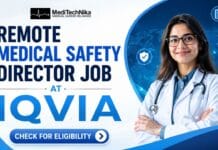 Remote Medical Safety Director Job at IQVIA | MBBS/MD Candidates Apply Now! Remote Medical Safety Director Job at IQVIA in India. MBBS/MD Professionals Apply for the Job Position at IQVIA Careers.