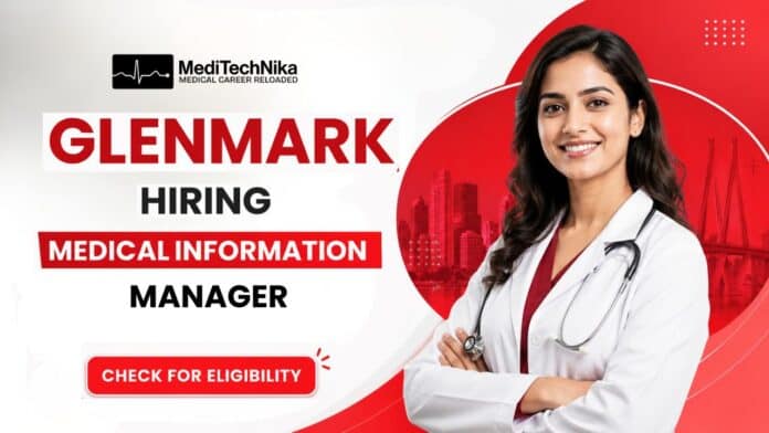 Medical Information Job at Glenmark in Mumbai. Medical Professionals Apply for the Medical Information Manager Role at Glenmark.