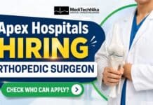 Apex Hospitals Hiring Orthepedic Surgeon | MS/DNB Candidates Are Welcome! Orthopedic Surgeon Job at Apex Hospitals in Rajasthan. MS/DNB in Orthopedics Candidates Apply for this Job Position.