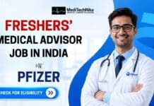 Entry Level Medical Advisor Job at Pfizer, India | MD Pharmacology Freshers Don’t Miss this Opportunity! Medical Advisor Job for MD Pharmacology Freshers at Pfizer, India. Apply for the the Area Medical Advisor in Vaccines Role at Pfizer Careers.