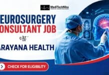 Neurosurgery Consultant Job at Narayana Health | Medical Professionals Apply Today! Neurosurgery Consultant Job at Narayana Health in Gurgaon. Medical Professionals Apply for this Job at Narayana Health.