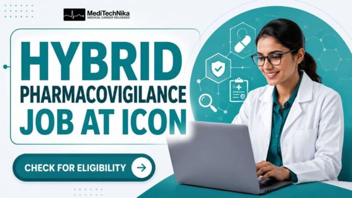 Hybrid Pharmacovigilance Job at ICON in India. Medical Professionals Apply for the Hybrid Job at ICON Careers.
