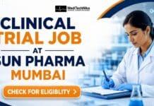 Clinical Trial Job at SUN Pharma, Mumbai | MD Pharmacology Candidates Apply Now! Clinical Trial Job at SUN Pharma in Mumbai. Medical Professionals Apply for the Leadership Role at SUN Pharma Careers.