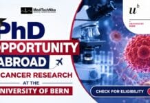 PhD Opportunity Abroad in Cancer Research | Apply at the University of Bern Now! PhD Opportunity Abroad at the University of Bern, Kanton Bern. Research pulmonary outcomes after childhood cancer. Apply now.