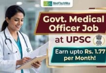 Earn upto Rs. 1.77 Lakh/Month for a Medical Officer Job | UPSC Recruitment 2026! Govt Medical Officer Jobs at Ministry of Ayush through UPSC Recruitment | Latest Govt. Jobs in India