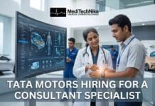 Consultant Specialist Job at Tata Motors | Apply for the Occupational Health Job Opportunity! Consultant Specialist Job at Tata Motors Hospital for senior doctors in Radiology, Urology, ICU, Nephrology, Dermatology and Orthopaedics
