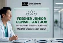Fresher Junior Consultant Job at Continental Hospitals, Hyderabad | MD and DNB Graduates are Welcome! Junior Consultant Job at Continental Hospitals Hyderabad in Hematology and Bone Marrow Transplant