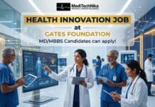 Shape the Future of Digital Health | Gates Foundation recruiting for Health Innovation Job – Apply Now! Gates Foundation Careers | Health Innovation Job in Delhi