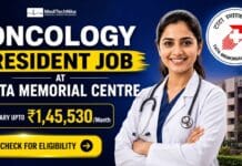 ₹1,45,530/Month for Oncology Resident Job at Tata Memorial Center | Walk-in Interview! Oncology Resident Job at Tata Memorial Centre in Mumbai. Medical Professionals Apply for the TMC Recruitment.