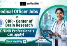 Medical Officer Jobs at CBR, IISC | MD/DNB Professionals | Apply Now! Medical Officer Jobs at CBR