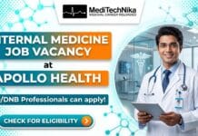 Internal Medicine Job Vacancy at Apollo Health | MD/DNB Professionals can apply! Internal Medicine Job at Apollo Health